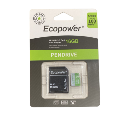 CARTÃO DE MEMORIA ECOPOWER - GB-16GB