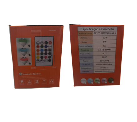 LAMPADA LED BLUETOOTH HMASTON LEY-WJ-L2 - imagem