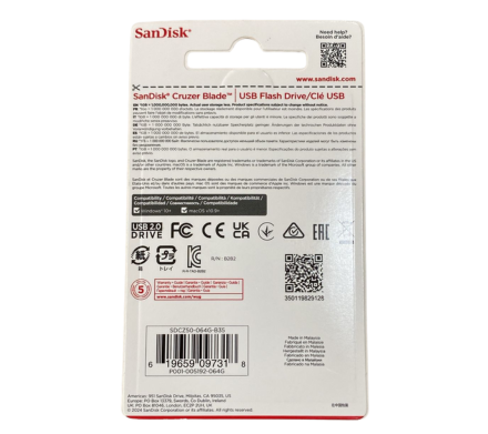 PENDRIVE SANDISK - GB-64GB - imagem