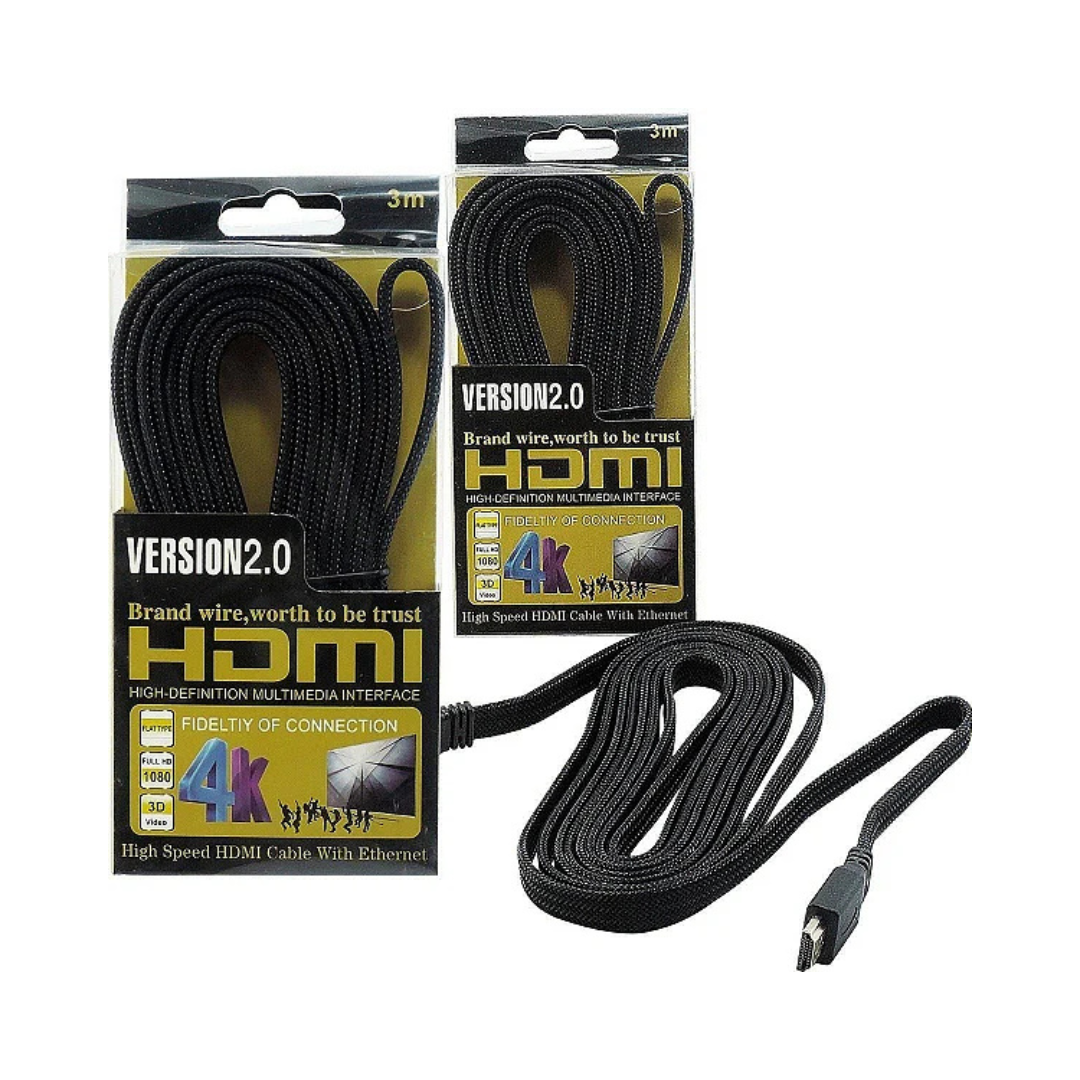 CABO HDMI VERSION 3.0 HDTV 3 METROS