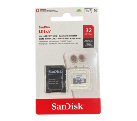 CARTÃO DE MEMORIA SANDISK - GB-32GB