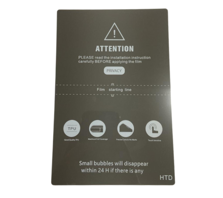 PELICULA HIDROGEL PRIVACIDADE
