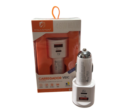 CARREGADOR VEICULAR HMASTON 48W S18-4