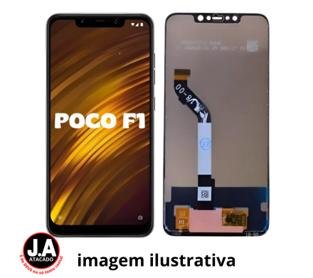 FRONTAL XIAOMI POCO F1 SEM ARO ORIGINAL CHINA