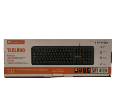 TECLADO HMASTON A PROVA D´AGUA K816 - imagem