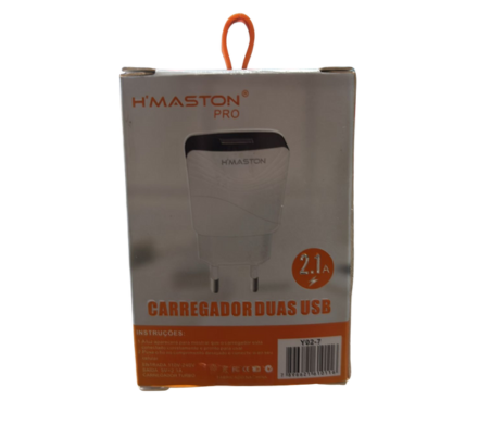 FONTE H MASTON PRO 1 USB 2.1A Y02-7 - imagem