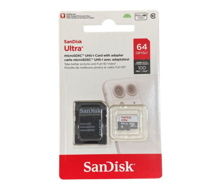CARTÃO DE MEMORIA SANDISK - GB-64GB